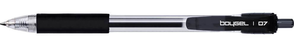 PIÓRO ŻELOWE BOY-GEL BG-EKO przeźroczysta końcówka  A/CZARNY