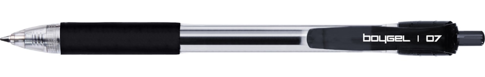 PIÓRO ŻELOWE BOY-GEL BG-EKO przeźroczysta końcówka  A/CZARNY