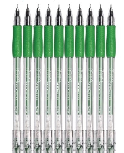 PIÓRO ŻELOWE FUN GEL  G-032 D/ZIELONY