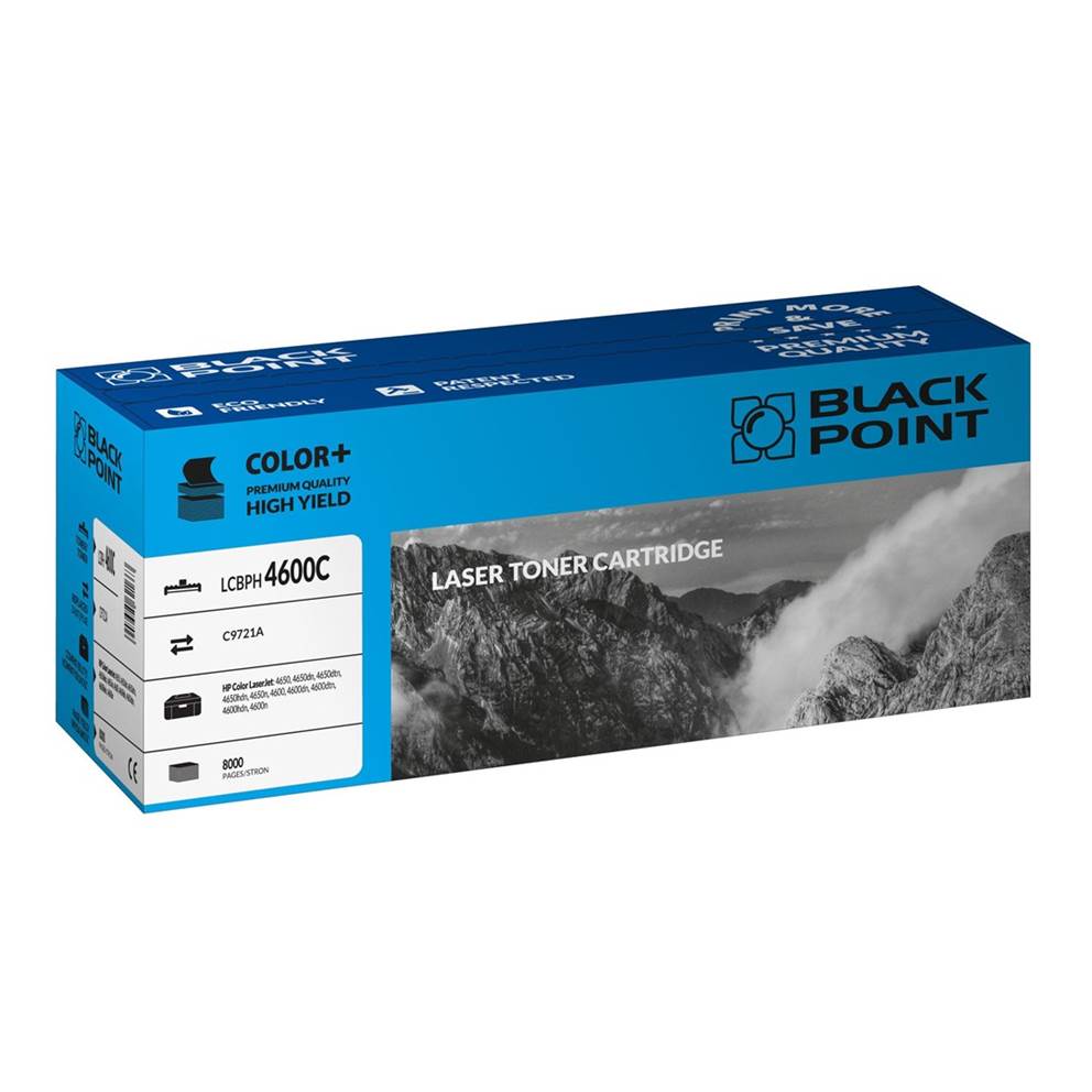 Toner cyan Black Point LCBPH4600C (HP C9721A), 8000 str.