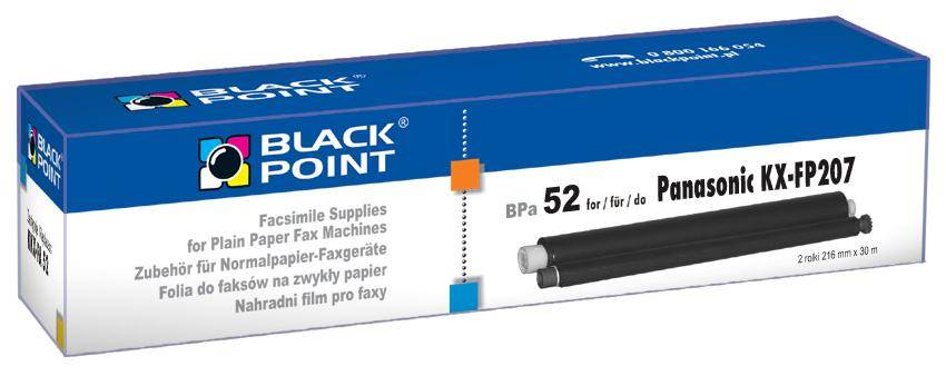 Rolki TTR do faksów Black Point BPPA52 (Panasonic KX - FA 52)