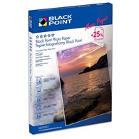 Papier fotogaficzny błyszczący Black Point A4 230 g/m2, 25 arkuszy