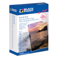 Papier fotogaficzny błyszczący Black Point A6 230 g/m2, 125 arkuszy
