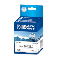 Kartridż cyan Black Point BPH364XLC (HP CB323EE), 750 str.