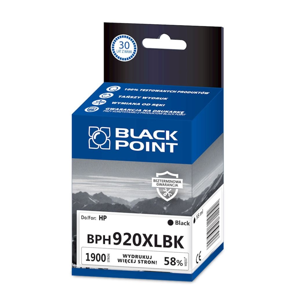 Kartridż black Black Point BPH920XLBK (HP CD975AE), 1900 str.