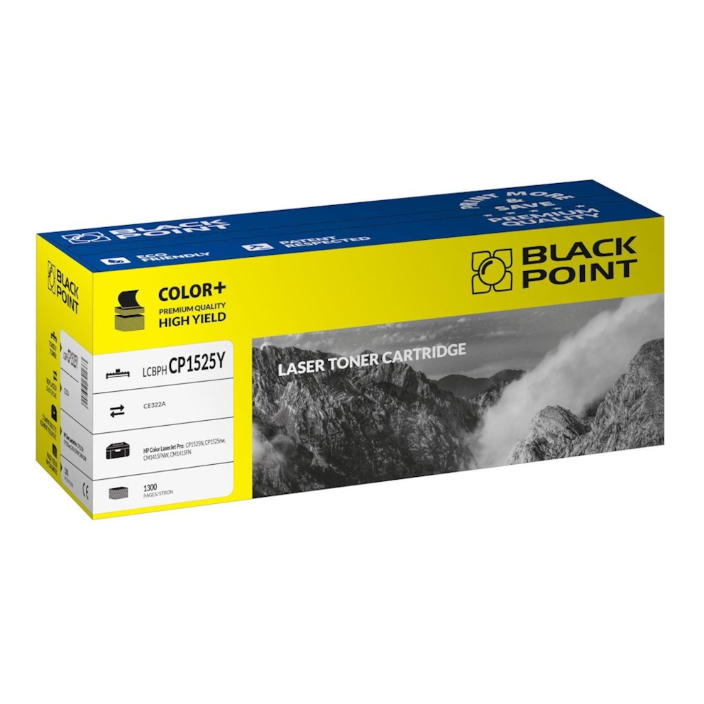 Toner yellow Black Point LCBPHCP1525Y (HP CE322A), 1300 str.