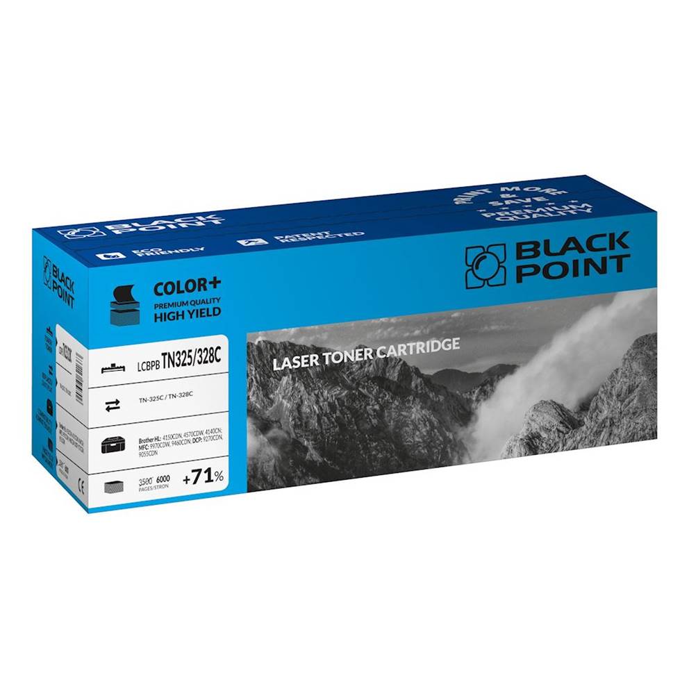 Toner cyan Black Point LCBPBTN325/328C (Brother TN-320/TN-325/TN-328 C), 6000 str.