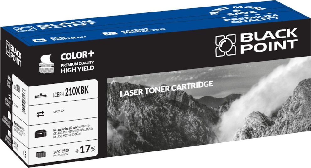 Toner black Black Point LCBPH210XBK (HP / Canon CF210X / CRG-731HB), 2800 str.