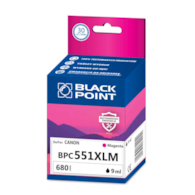 Kartridż magenta Black Point BPC551XLM (Canon CLI-551MXL), 680 str.