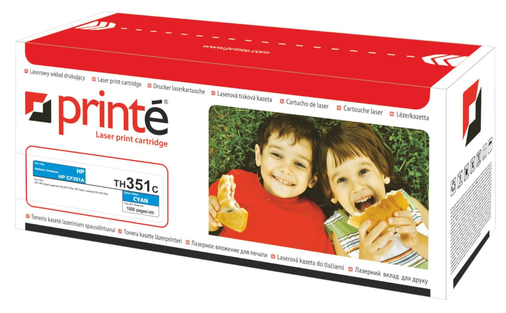 Toner cyan Printe zastępuje HP CF351A 1000 str.