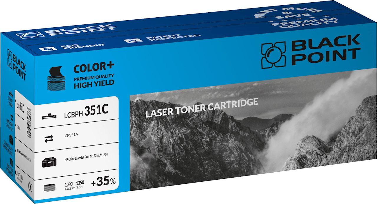 Toner cyan Black Point LCBPH351C (HP CF351A), 1350 str.