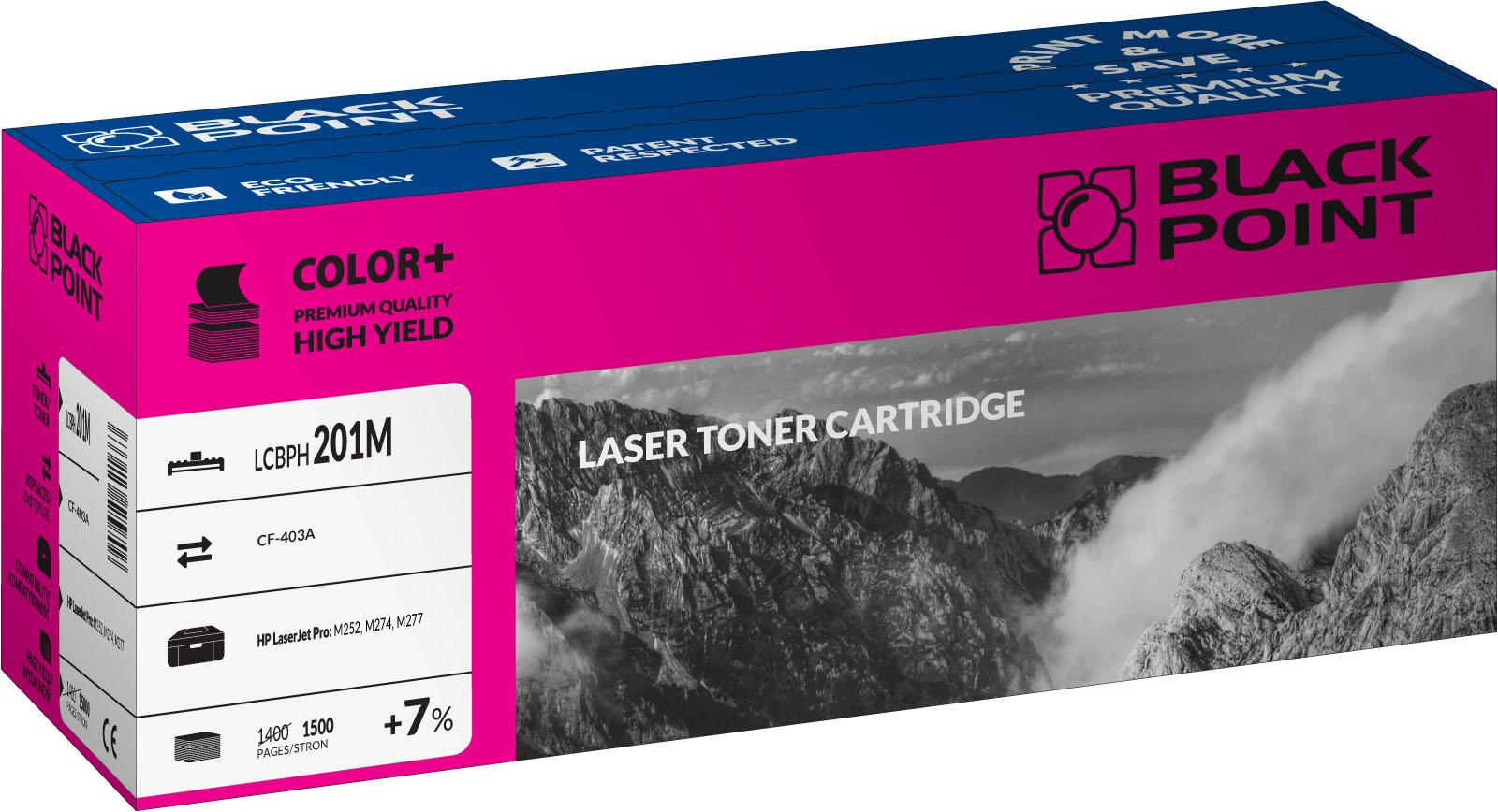 Toner magenta Black Point LCBPH201M (HP CF403A), 1500 str.