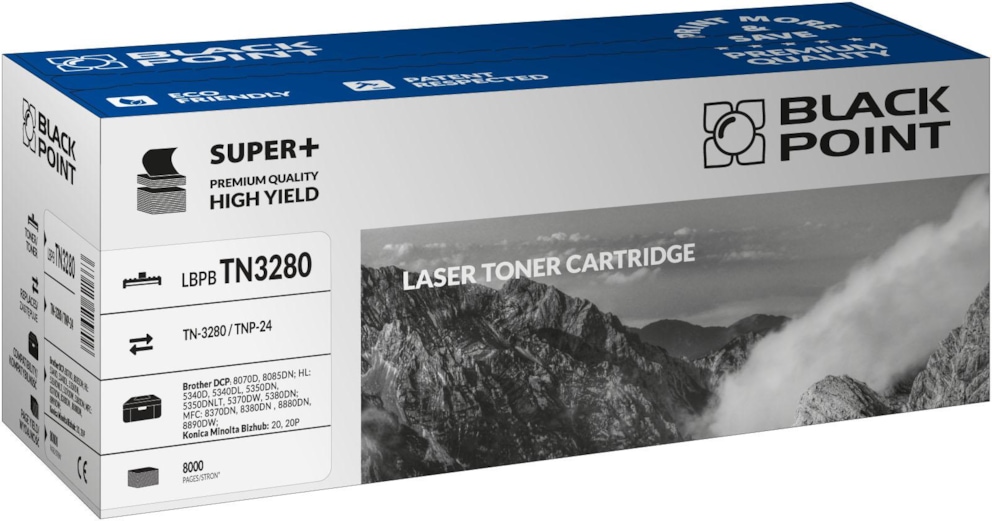 Toner czarny Black Point LBPBTN3280 (Brother / Minolta TN-3280 / TNP-24), 8000 str.