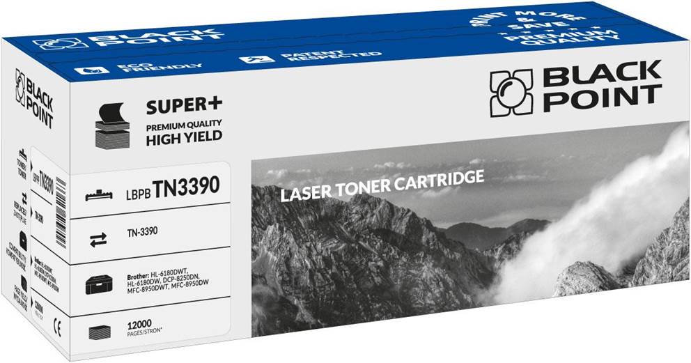 Toner czarny Black Point LBPBTN3390 (Brother TN-3390), 12 000 str.