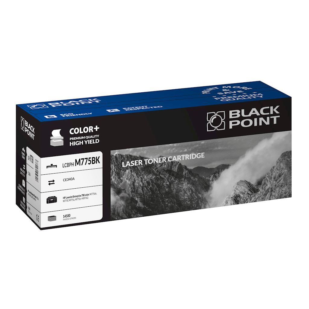 Toner black Black Point LCBPHM775BK (HP CE340A), 14 500 str.