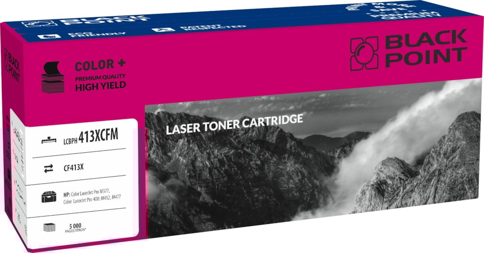 Toner yellow Black Point LCBPH412XCFY (HP CF412X), 5000 str.