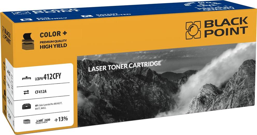 Toner yellow Black Point LCBPH412ACFY (HP CF412A), 2600 str.