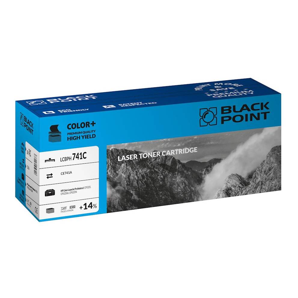 Toner cyan Black Point LCBPH741C (HP CE741A), 8300 str.