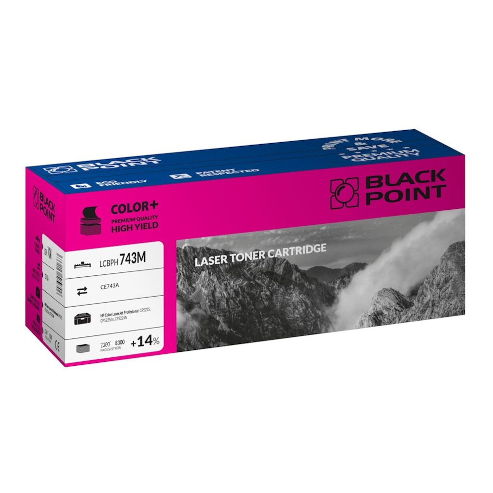 Toner magenta Black Point LCBPH743M (HP CE743A), 8300 str.