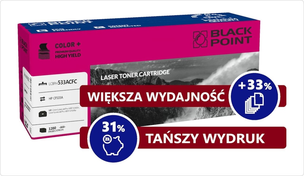Toner magenta Black Point LCBPH533ACFM (HP CF533A), 1200 str.