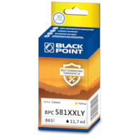 Kartridż Yellow Black Point BPC581XXLY (Canon CLI-581YXXL), 865 str.