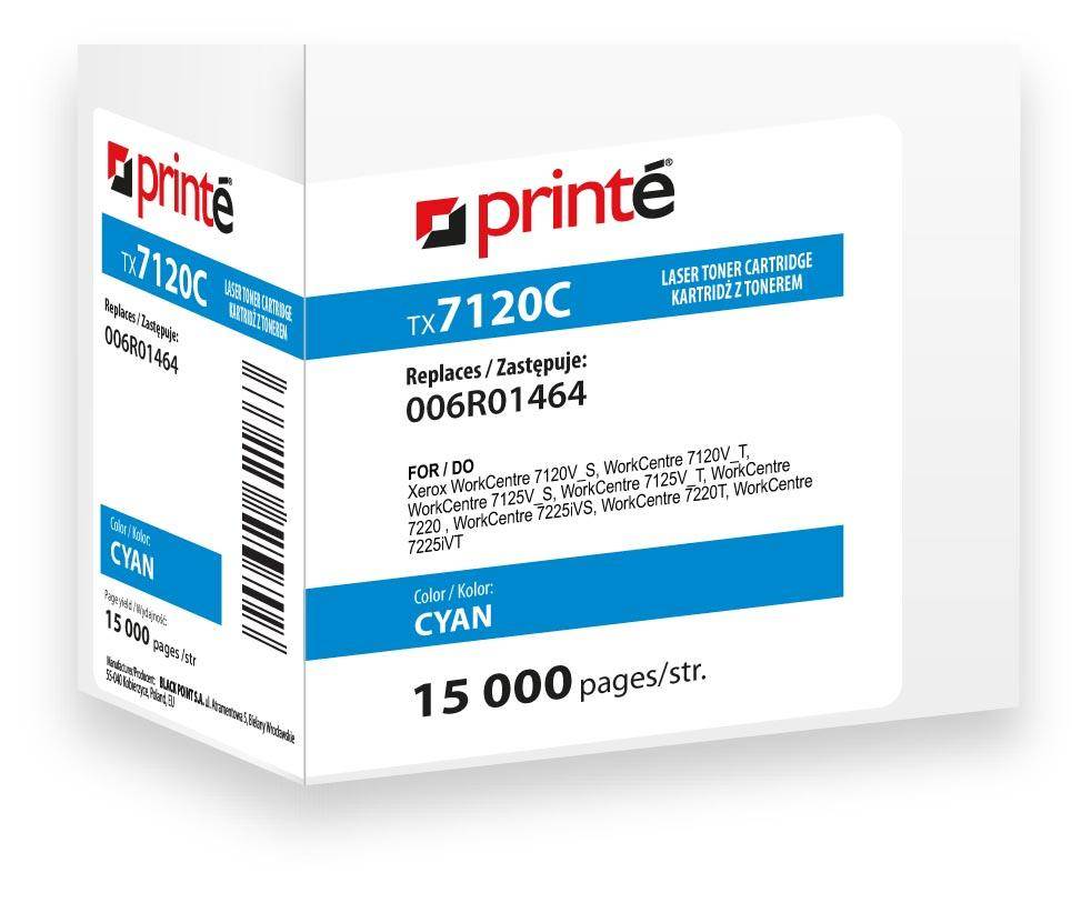 Toner cyan Printe zastępuje Xerox 006R01464 15000 str.