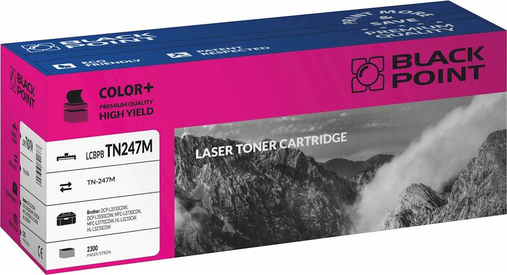 Toner magenta Black Point LCBPBTN247M (Brother TN-247M), 2300 str.