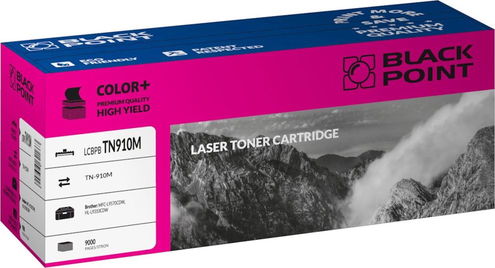 Toner Magenta Black Point LCBPBTN910M (Brother TN-910M), 9000 str.