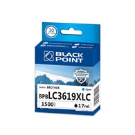 Kartridż cyan Black Point BPBLC3619XLC (Brother LC-3619XLC), 1500 str.