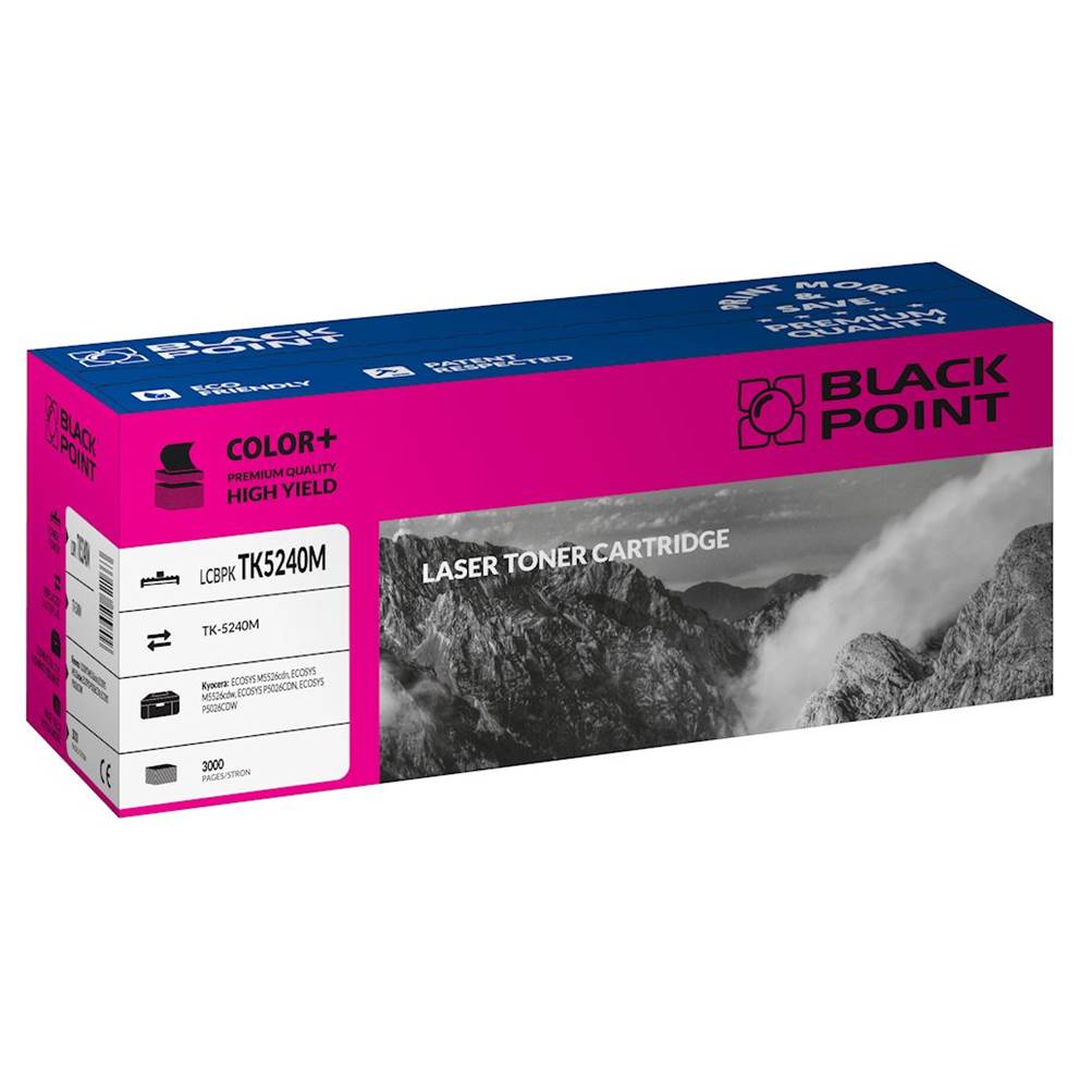 Toner magenta Black Point LCBPKTK5240M (Kyocera TK-5240M), 3000 str.