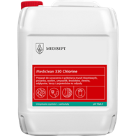 Antybakteryjny żel do czyszczenia i wybielania sanitariatów Mediclean 330 Chlorine 5 l