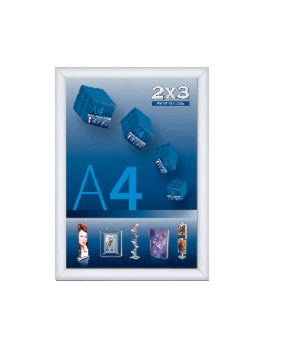 Ramka plakatowa zatrzaskowa 32 mm B0 1000x1400 mm