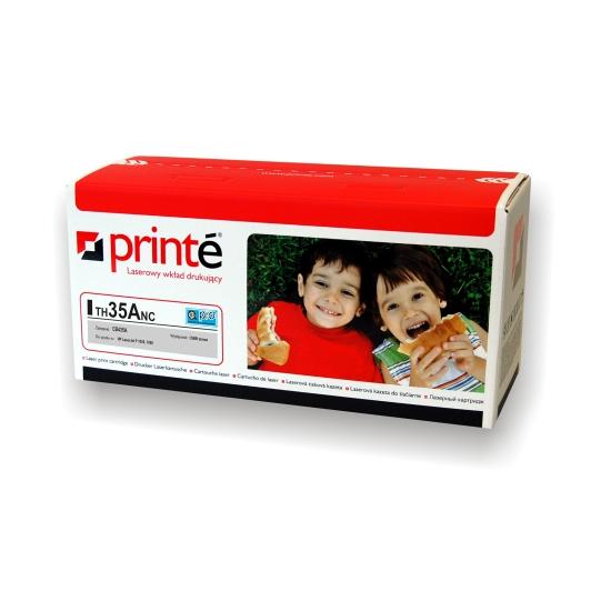 Toner czarny Printe zastępuje HP / Canon CB435A / CRG-712 1500 str.