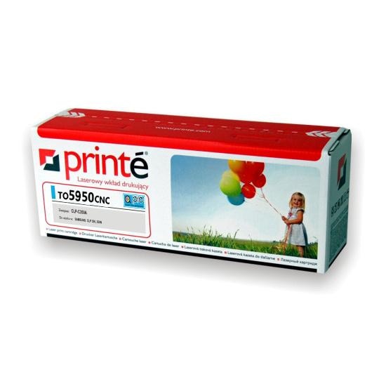Toner cyan Printe zastępuje OKI 43865723 6000 str.