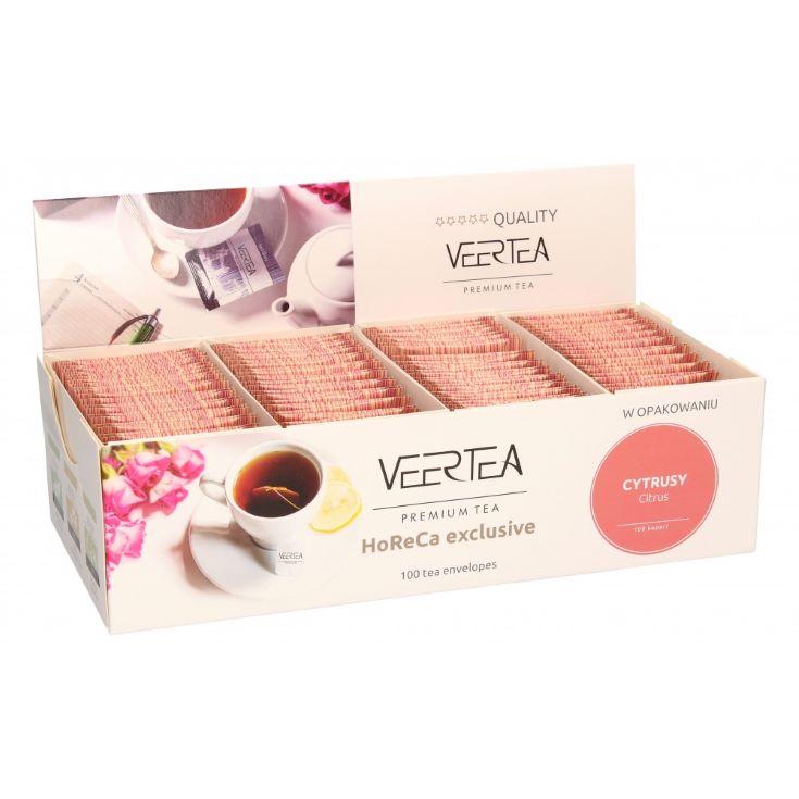 Herbata Veertea Citrus 100 kopert kartonik