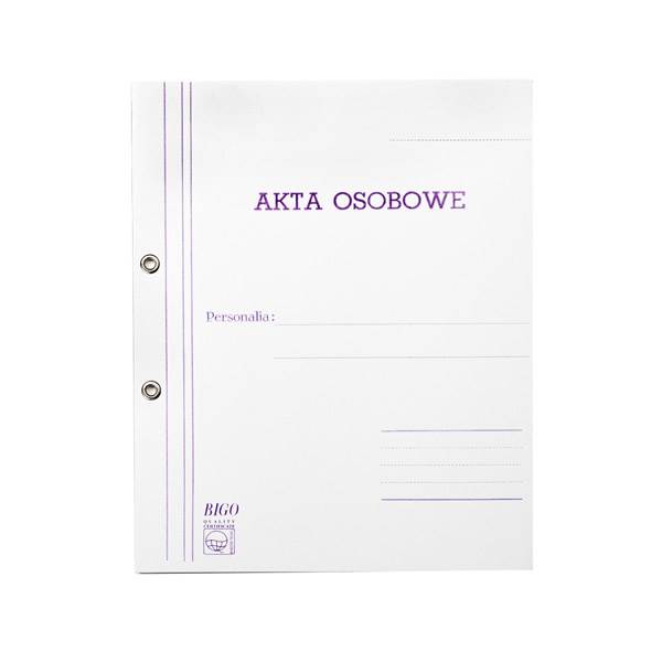 Teczka akt osobowych oczkowa