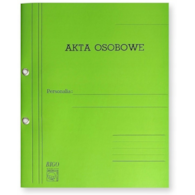 Teczka akt osobowych oczkowa zielona BIGO