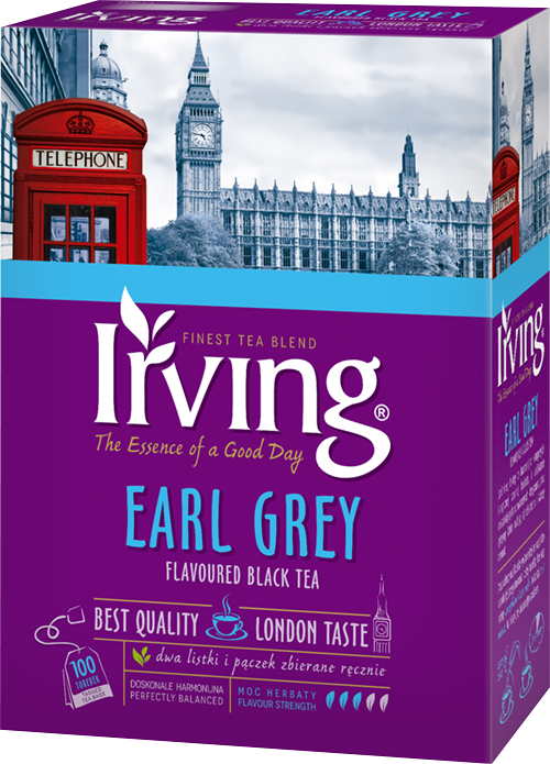 Herbata Irving Earl Grey 100 szt.