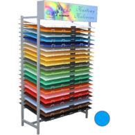 Karton kolorowy, Niebieski, B1 (70x100 cm), gramatura 230 g/m2 Typograf