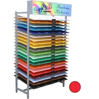 Karton kolorowy, Czerwony, B1 (70x100 cm), gramatura 230 g/m2 Typograf