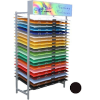 Karton kolorowy, Czarny, B1 (70x100 cm), gramatura 230 g/m2 Typograf