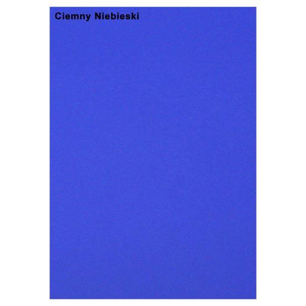 Karton kolorowy, Ciemny niebieski, B1 (70x100 cm), gramatura 230 g/m2 Typograf