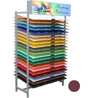 Karton kolorowy, Bordowy, B2 (50x70 cm), gramatura 230 g/m2 Typograf