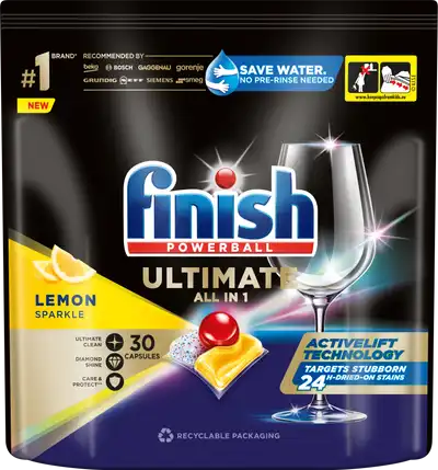 Tabletki do zmywarki FINISH Quantum Ultimate 30szt., lemon