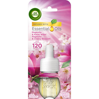 Air Wick Wkład do Elektrycznego Odświeżacza Powietrza Magnolia i Kwiat Wiśni 19ml