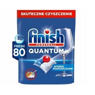 Kapsułki do zmywarki FINISH Powerball Quantum, 80 szt., lemon, lemon