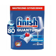 Kapsułki do zmywarki FINISH Powerball Quantum, 80 szt., lemon, lemon