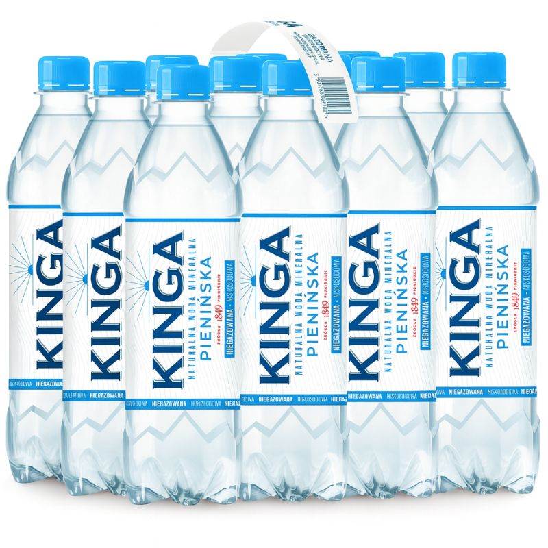 Woda mineralna niegazowana Kinga Pienińska 500 ml PET 12szt [ kaucja ]