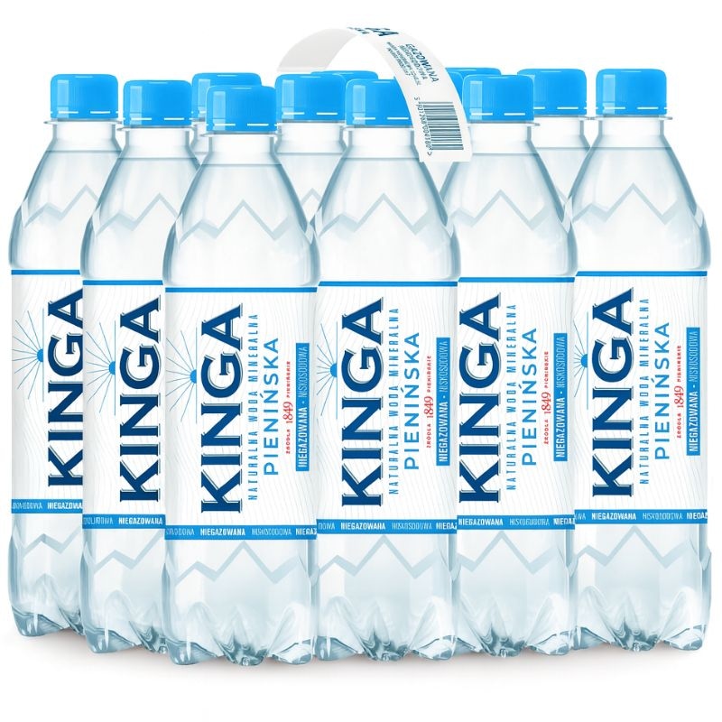 Woda mineralna niegazowana Kinga Pienińska 500 ml PET 12szt [ kaucja ]