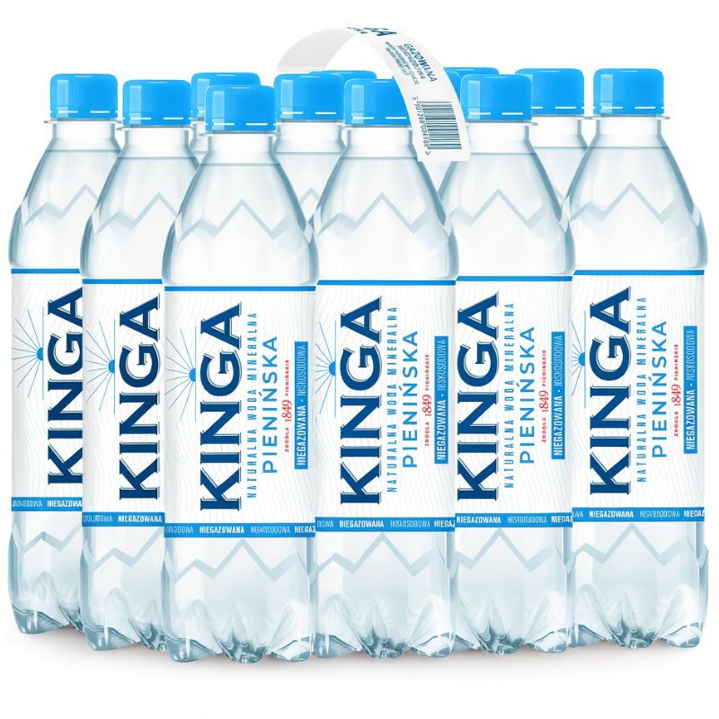 Woda mineralna niegazowana Kinga Pienińska 500 ml PET 12szt [ kaucja ]